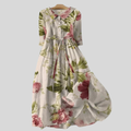 Long Botanical Dress