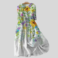Floral Watercolor Dress