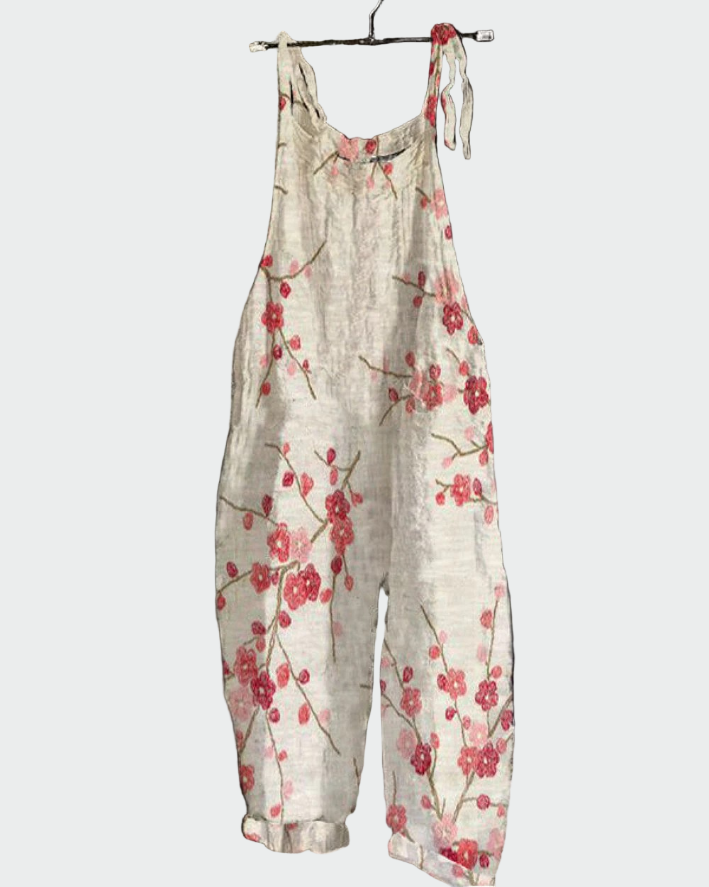 Retro Floral Jumpsuit