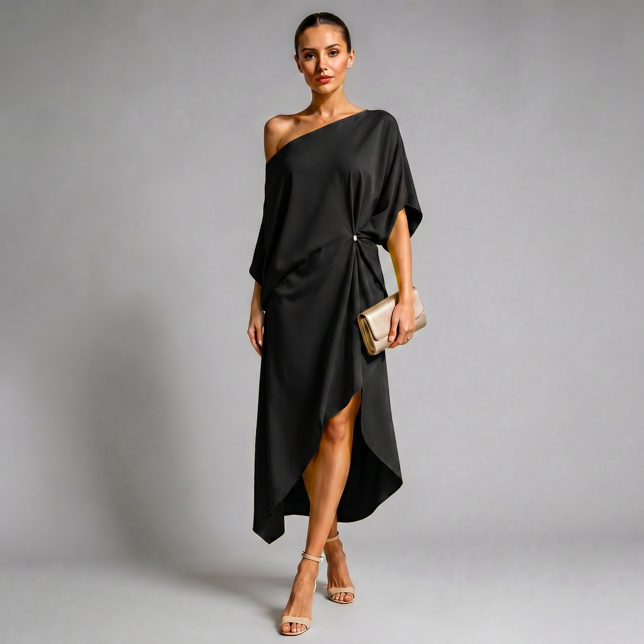 Camila | Elegant Asymmetrical Dress