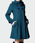 Coat with Hood and Collar