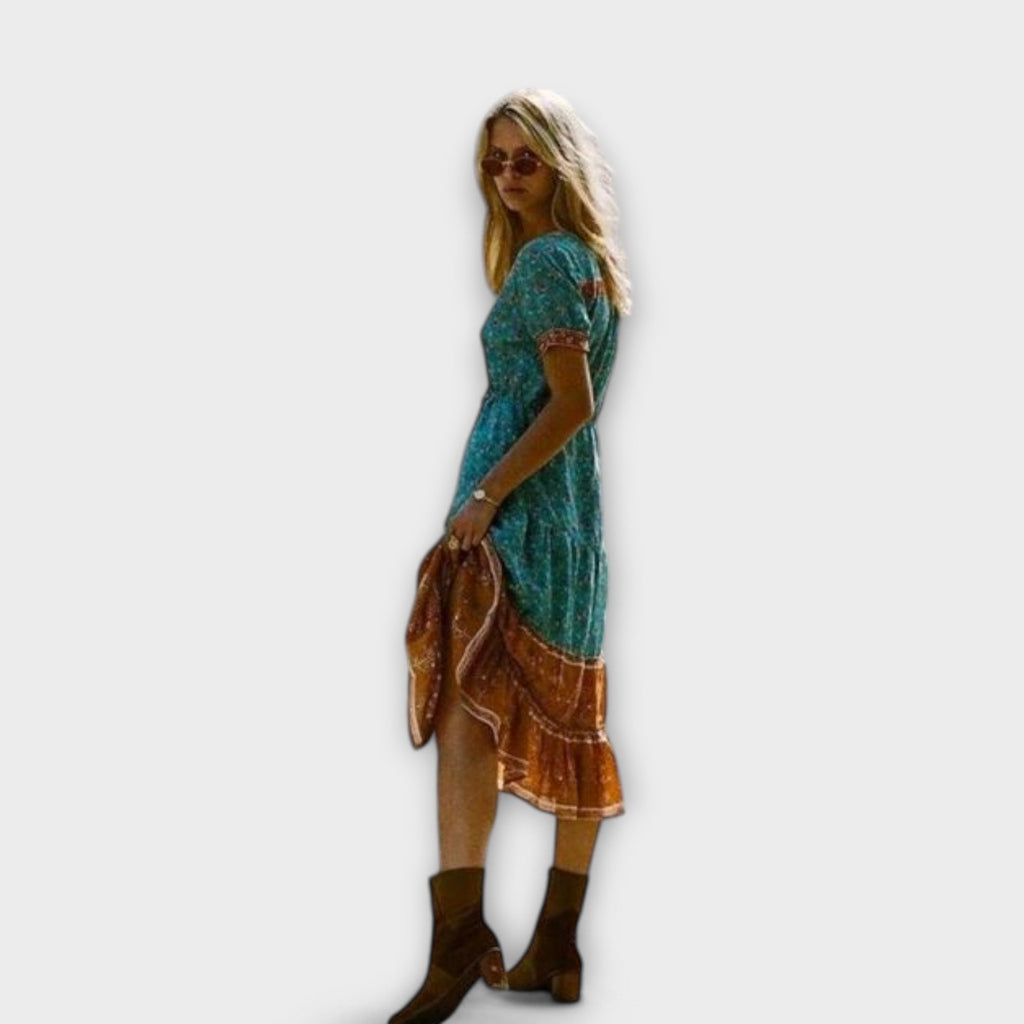 Alexandra - Midi Boho Dress