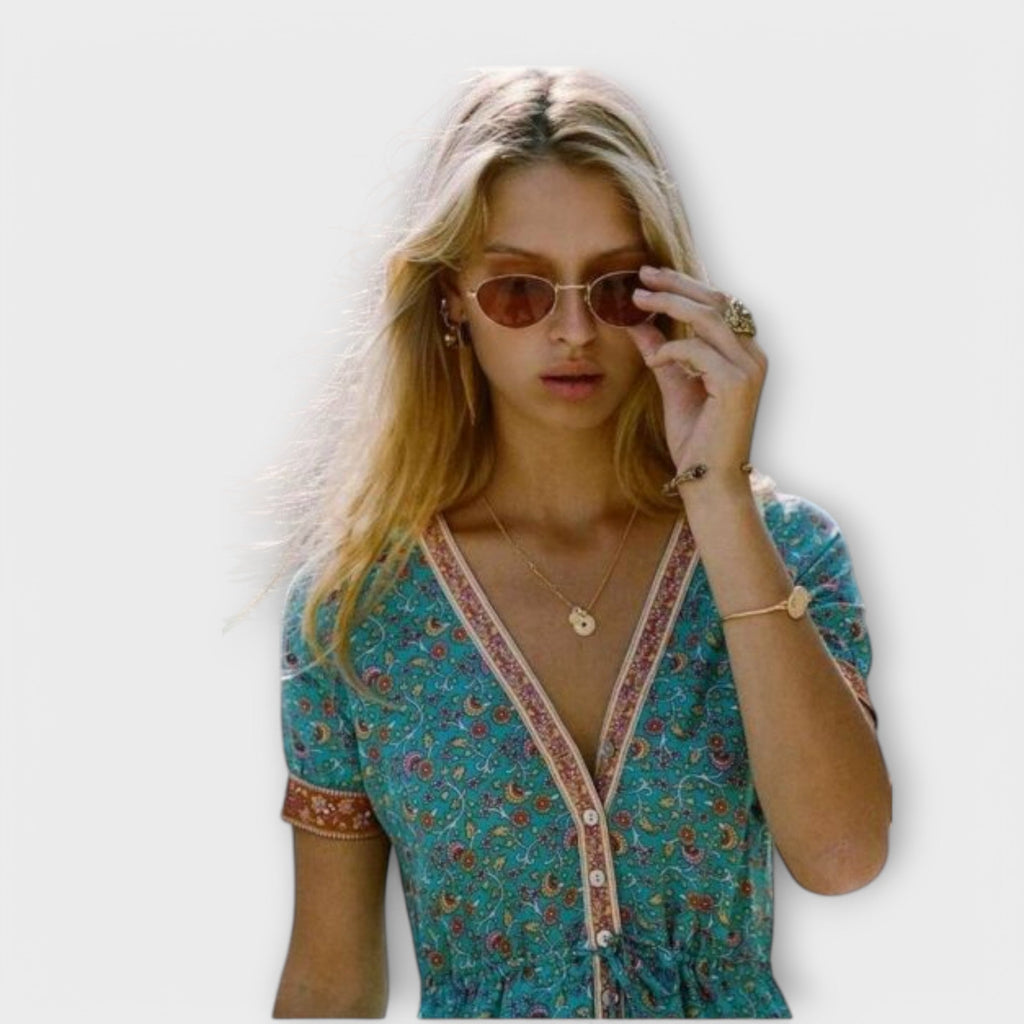 Alexandra - Midi Boho Dress