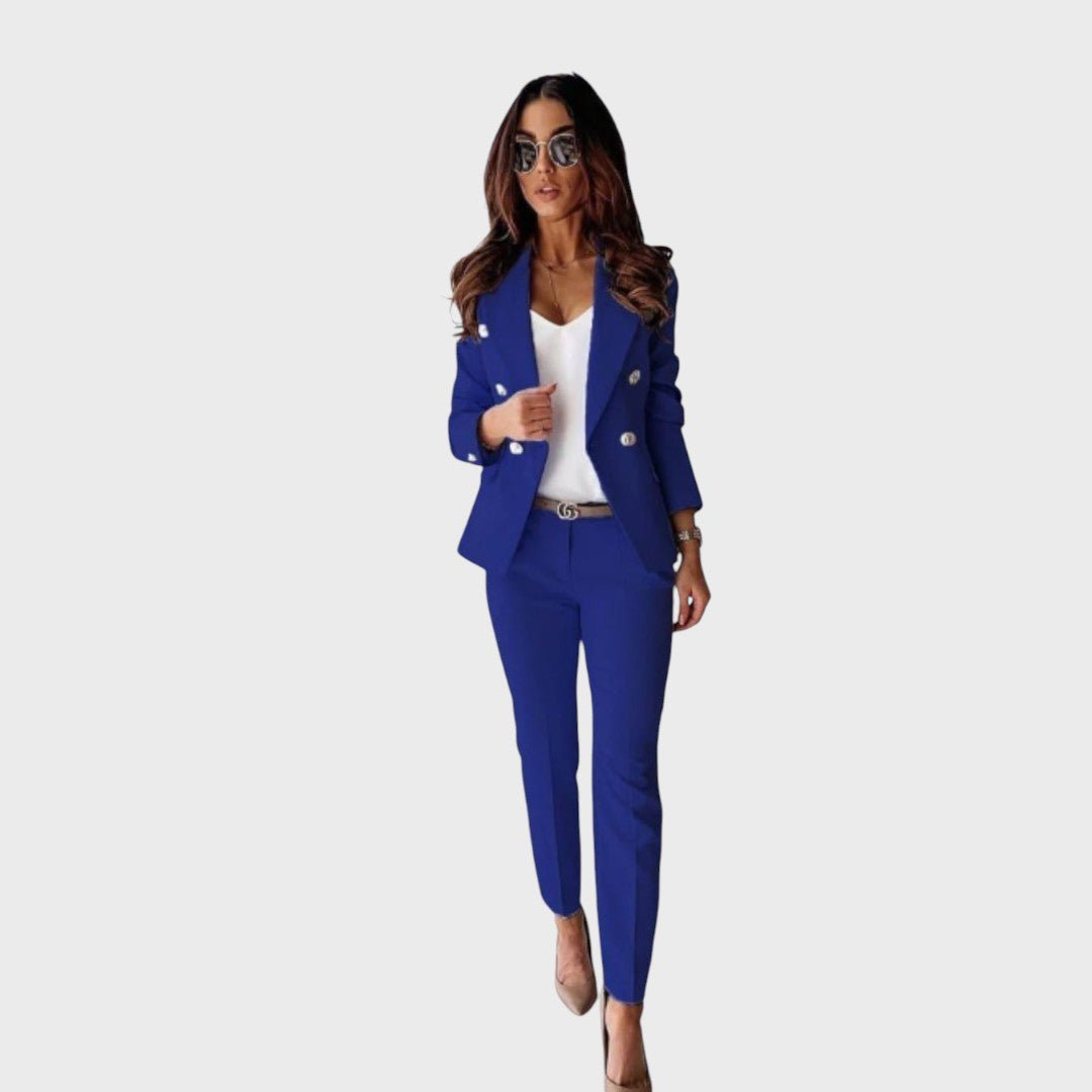Laura | Double-breasted suit with a tailored cut