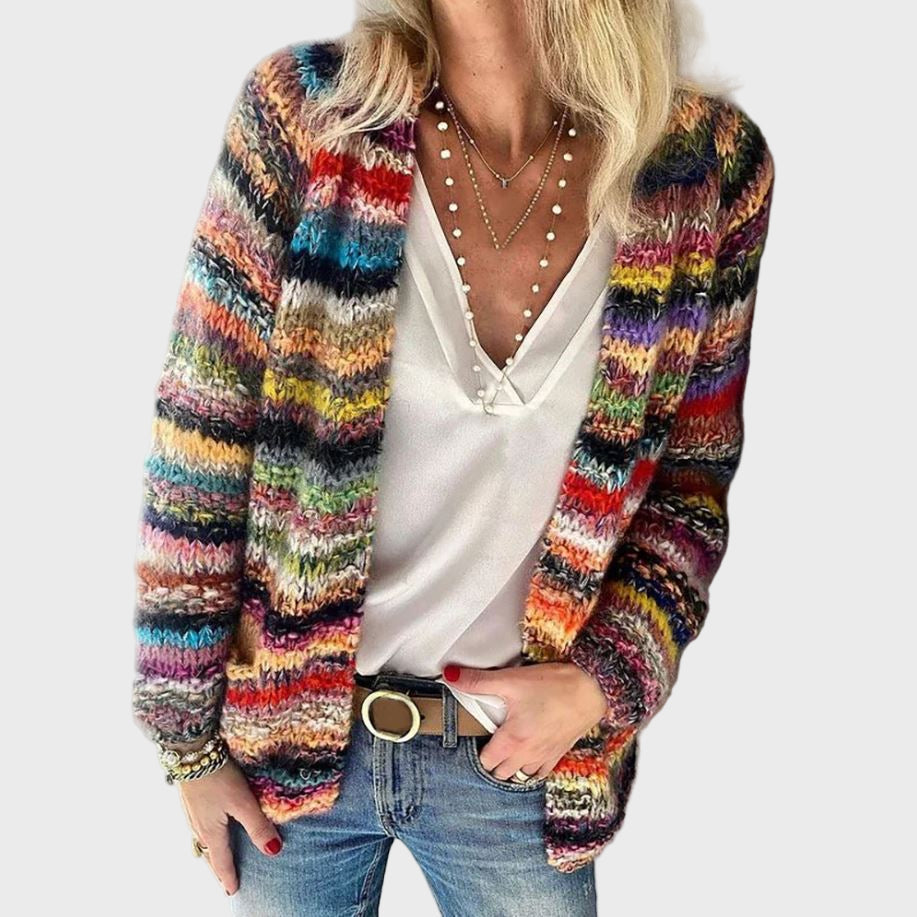 Multicolored and Comfortable Sweater