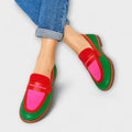 Nyla™ | Mocasini Casual cu Contrast