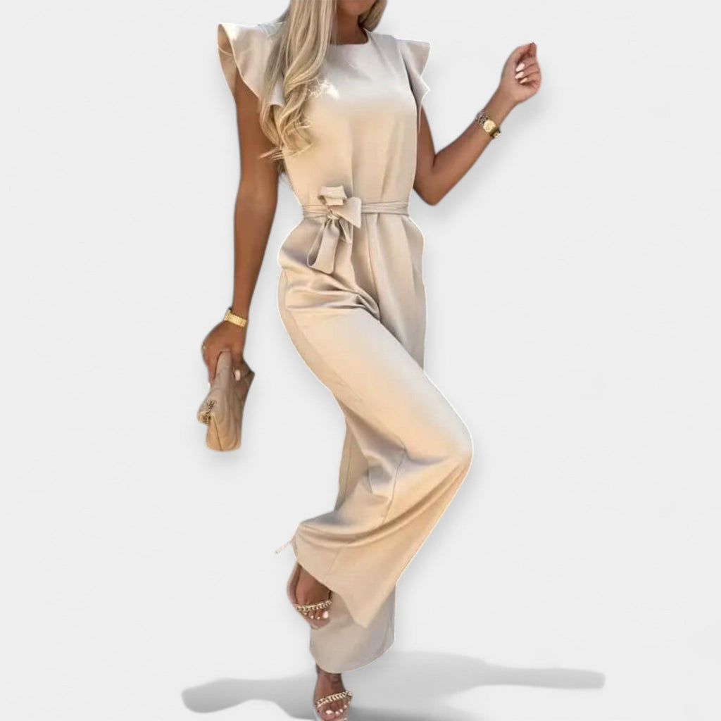 Overall costume with butterfly-shaped sleeves