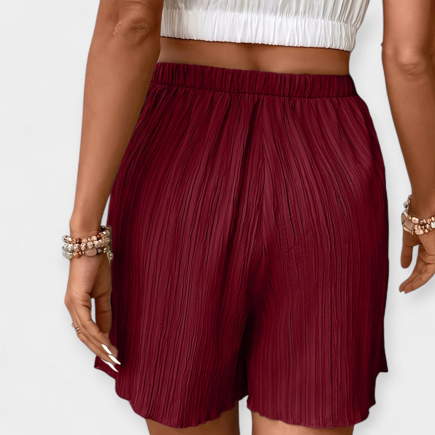 Stylish Shorts with Rips