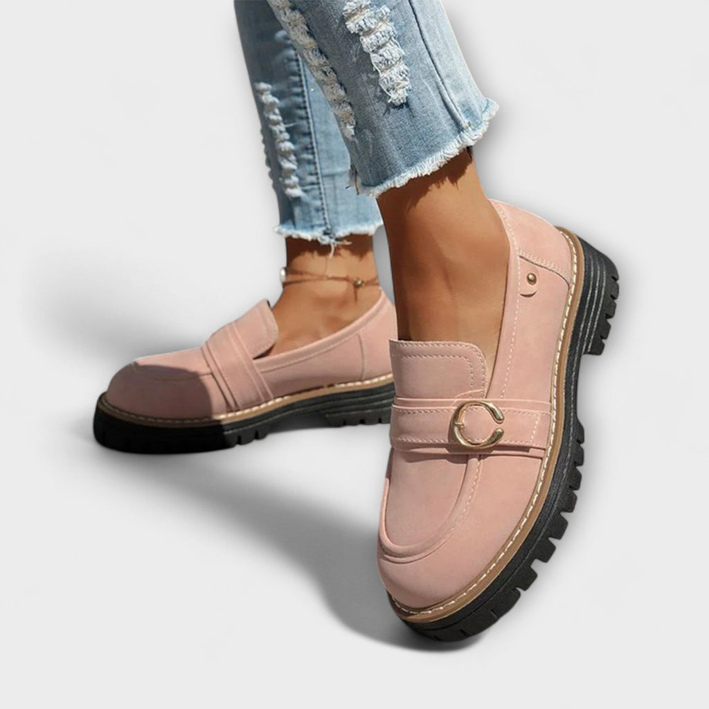 Lora™ | Mocasini Casual cu Vârf Rotund
