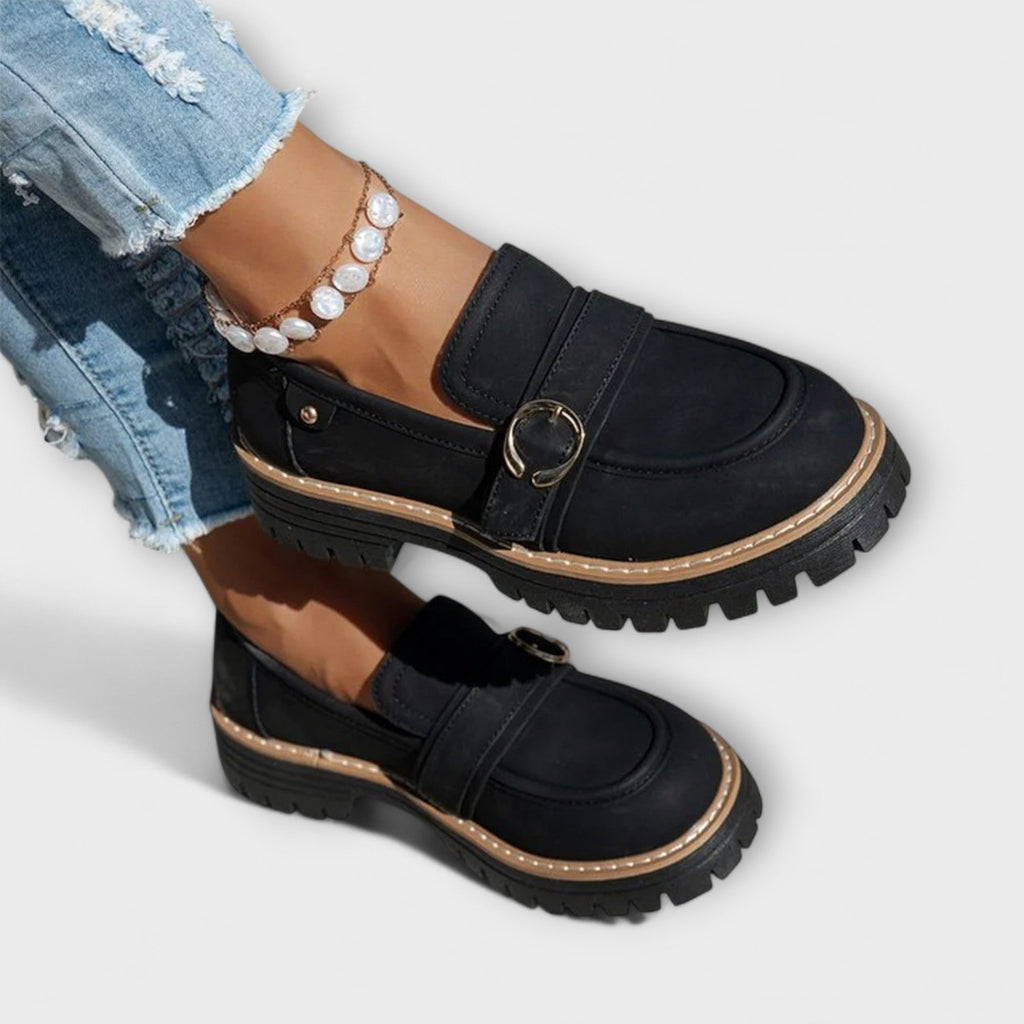 Lora™ | Mocasini Casual cu Vârf Rotund