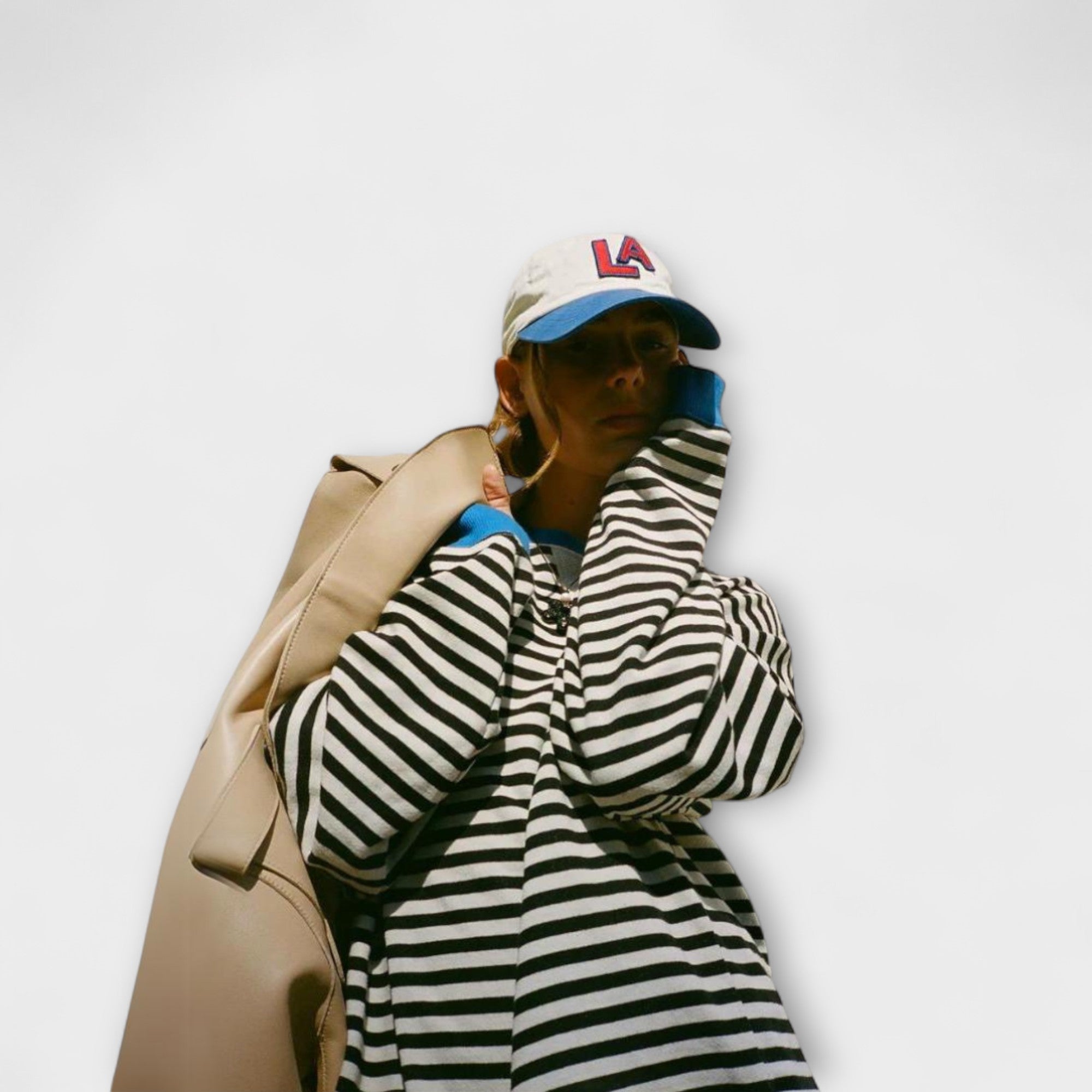 Merga - Striped Oversize Sweater