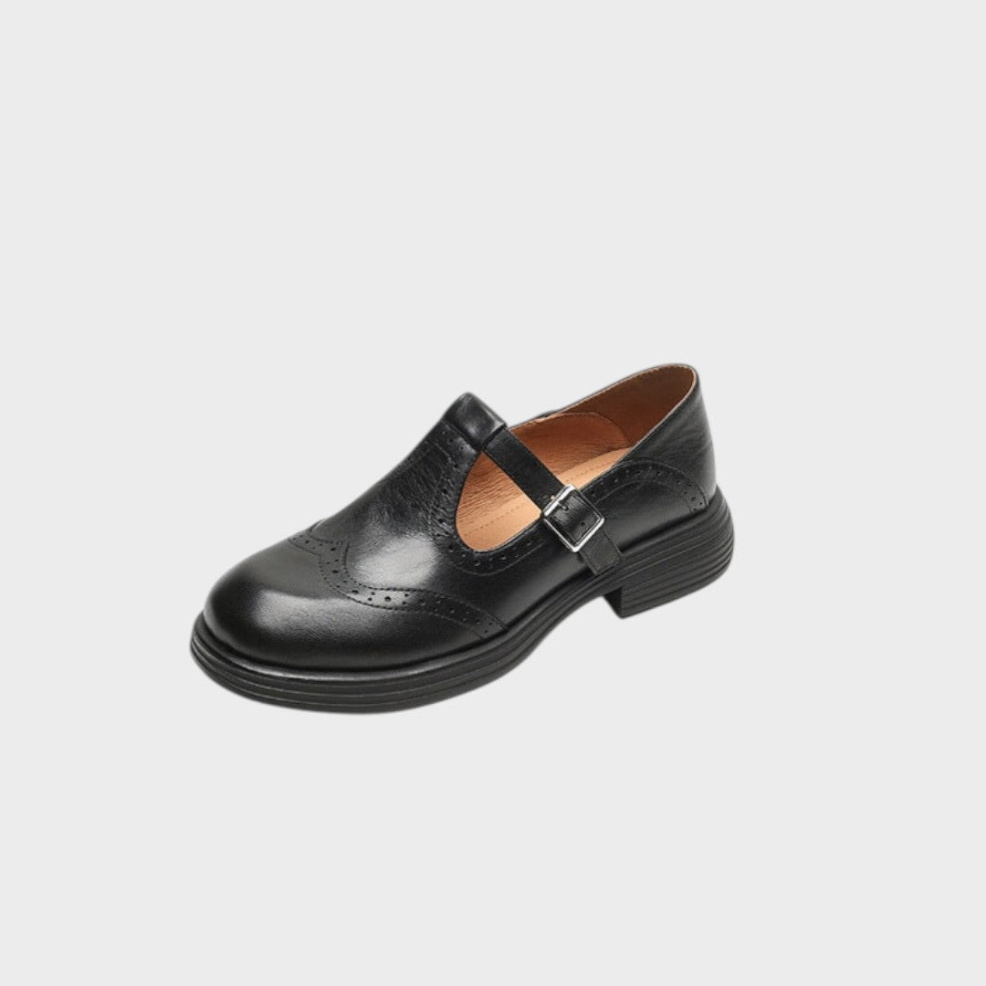 Agnija - Elegant Leather Shoes