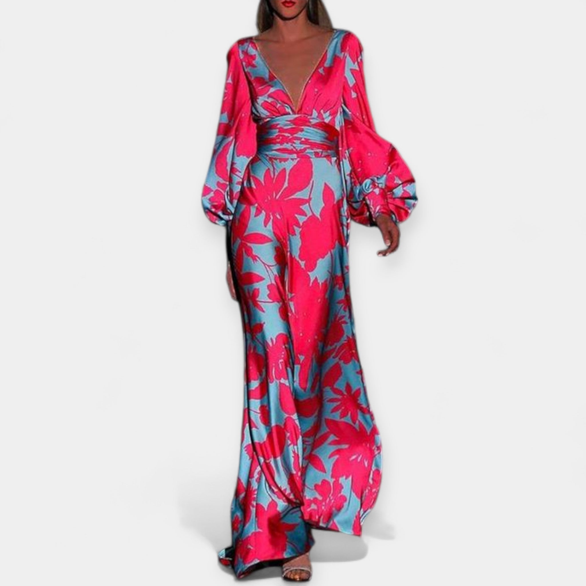 Dress with Air Patterns