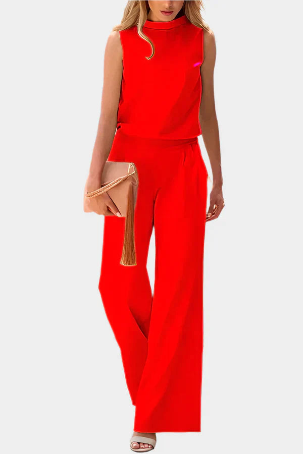 Women's Sleeveless Jumpsuit