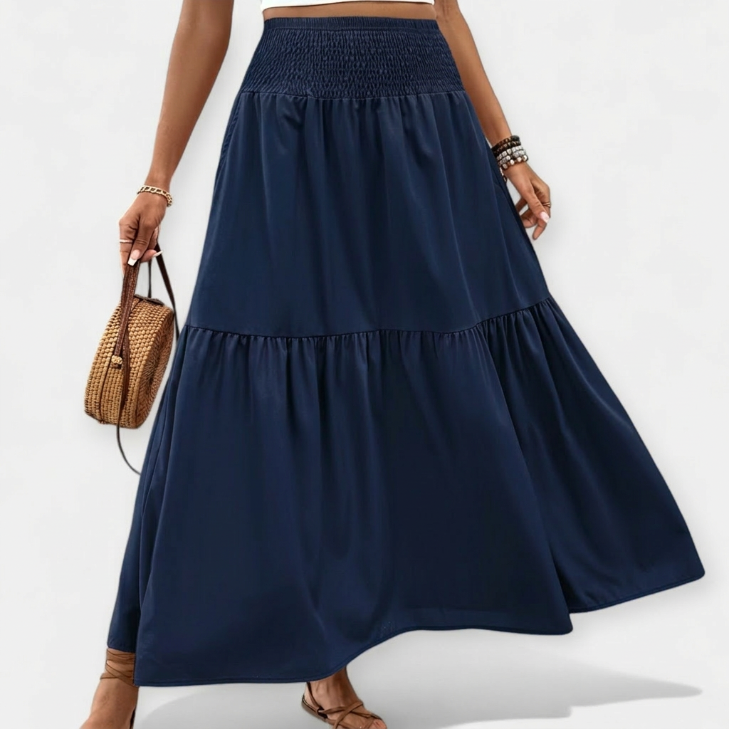 Aria - Tiered Maxi Skirt