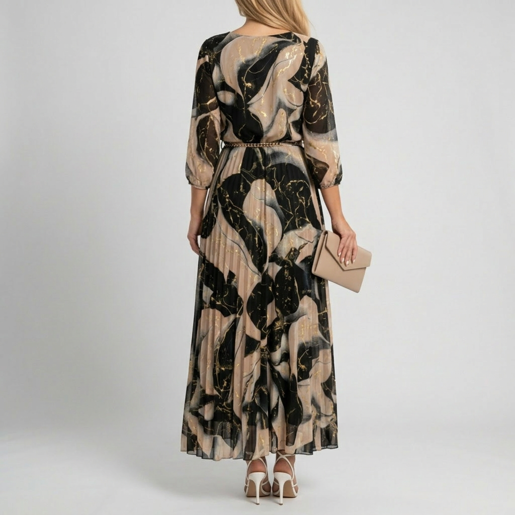 Laura | Printed Elegant Dress