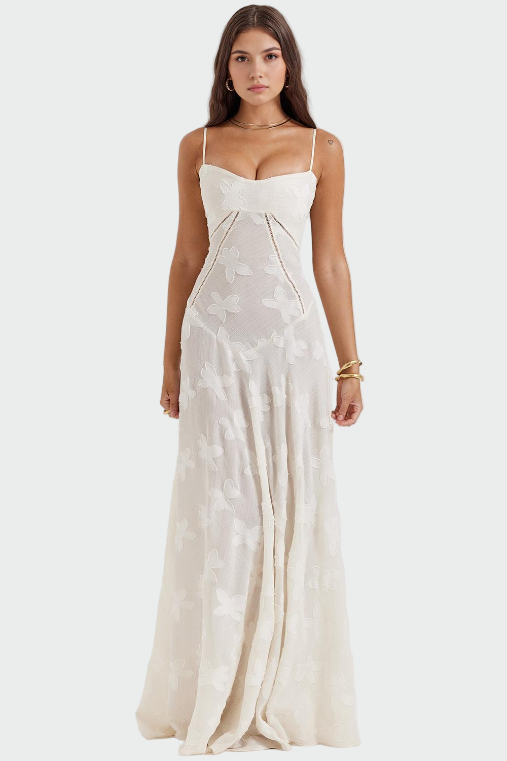 Long Floral Dress
