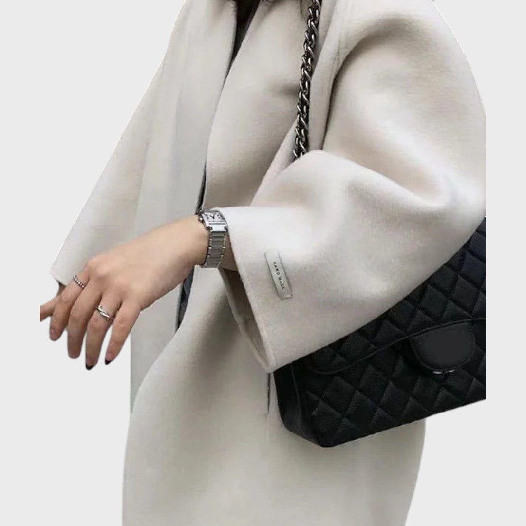 Lukrecija | Elegant Long Wool Coat