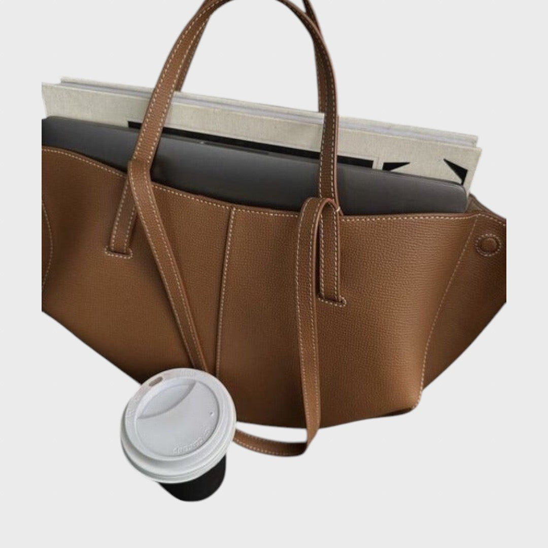 Happiness | Women's Leather Tote Bag