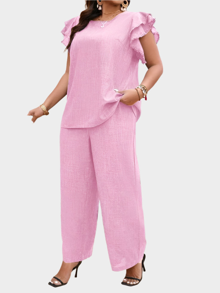 Linen Suit Set