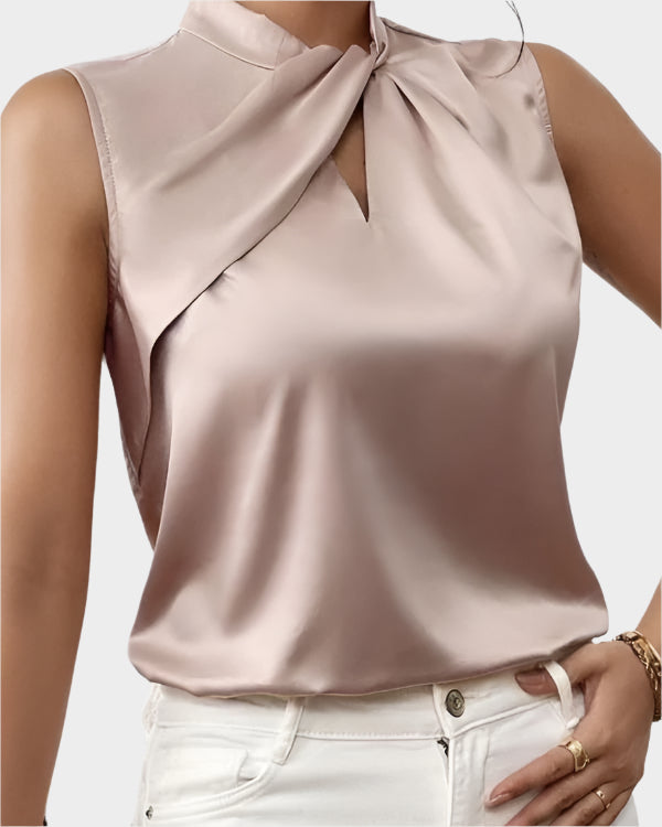 Elegant Satin Vest