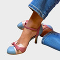 Aneta - Orthopedic shoes with a high heel