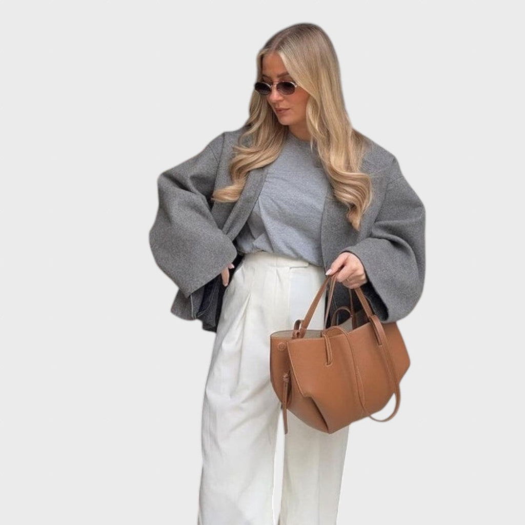 Happiness | Women's Leather Tote Bag