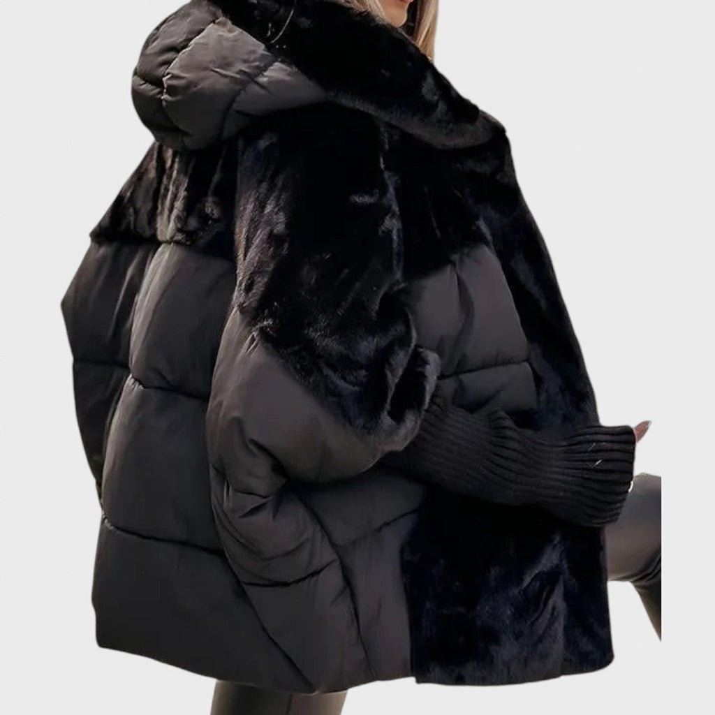 Vygailė | Women's Bomber Style Jacket with Hood