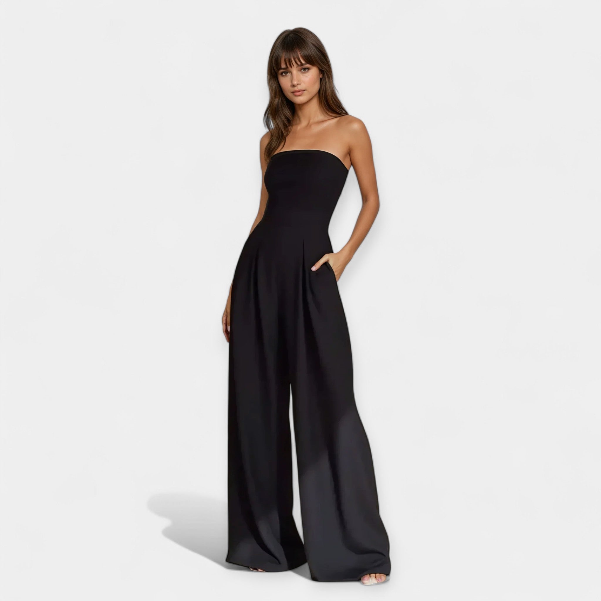 VISA costume with open straps