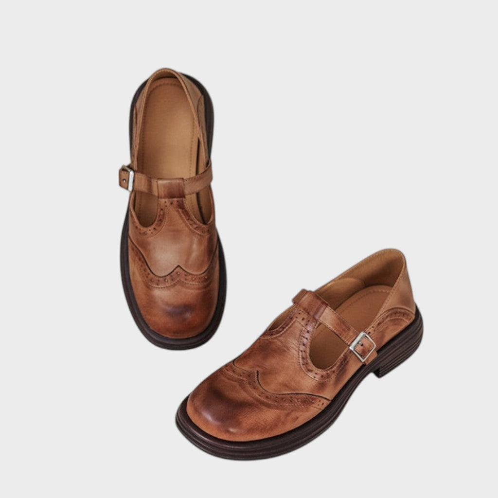 Agnija - Elegant Leather Shoes