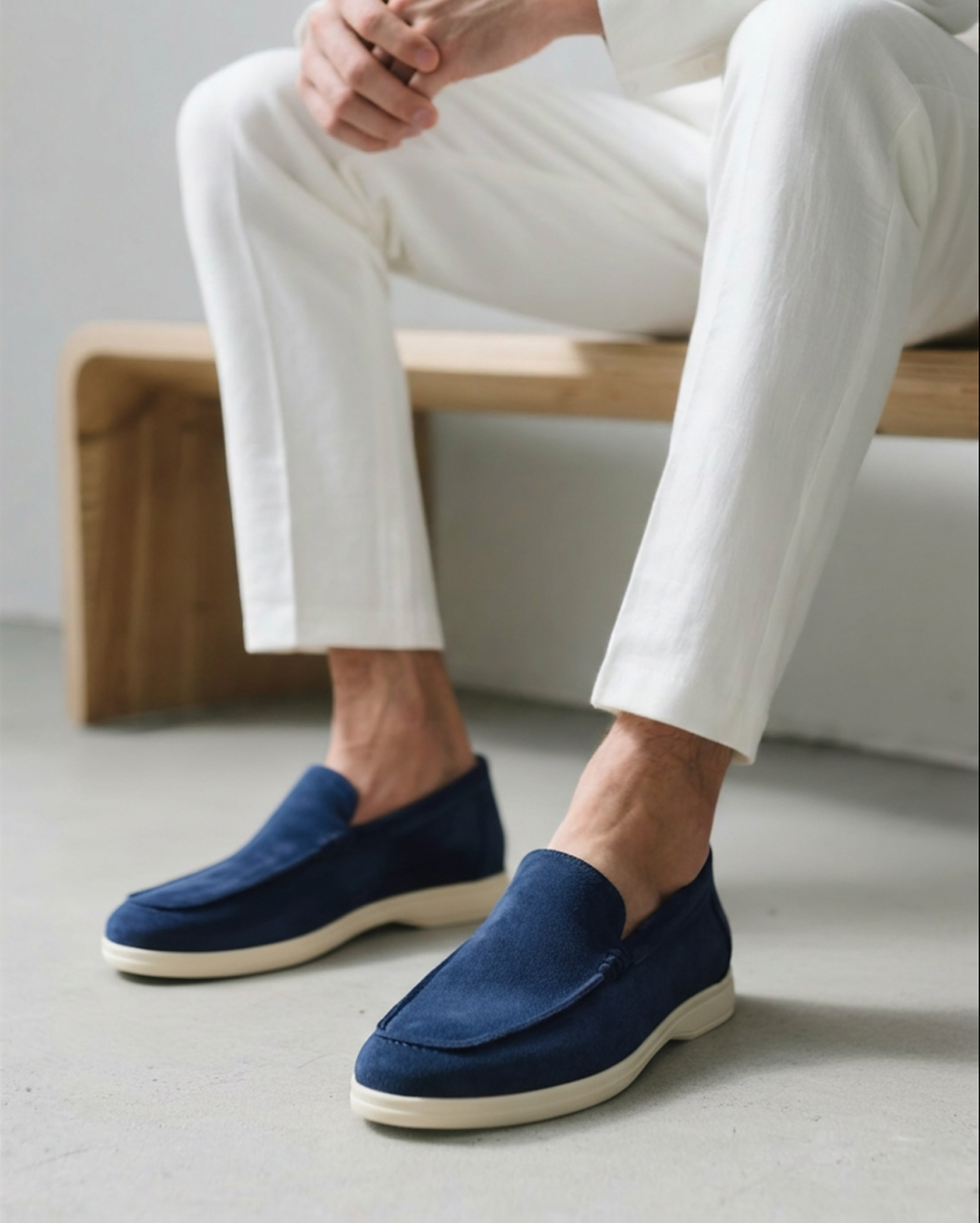 Victor - Old Money Suede Loafers