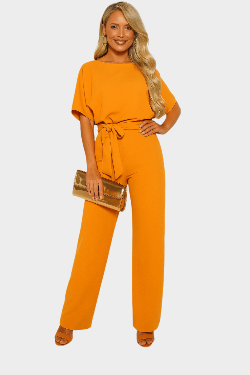 Suit with Belt