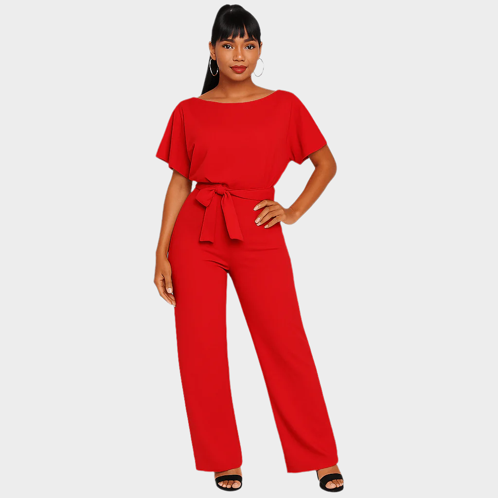 Suit with Belt