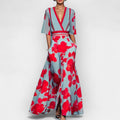 Maxi Dress with Flowers
