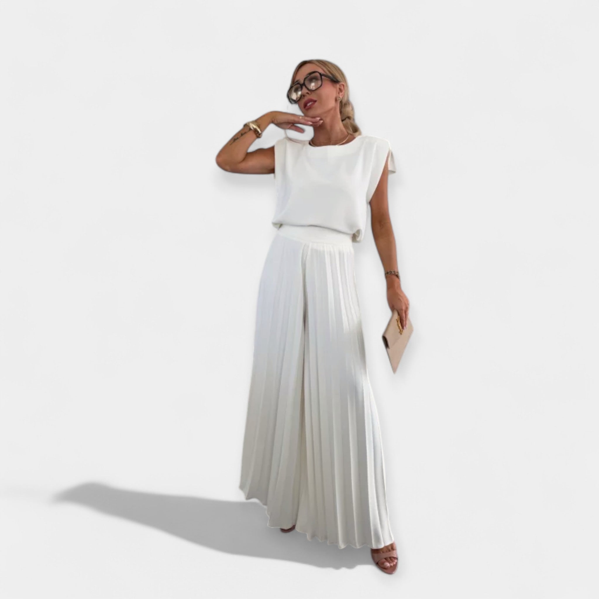 Summer Fashion Set with Shirt and Pants