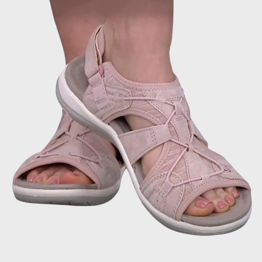 Ema | Sandals with Round Open Toe