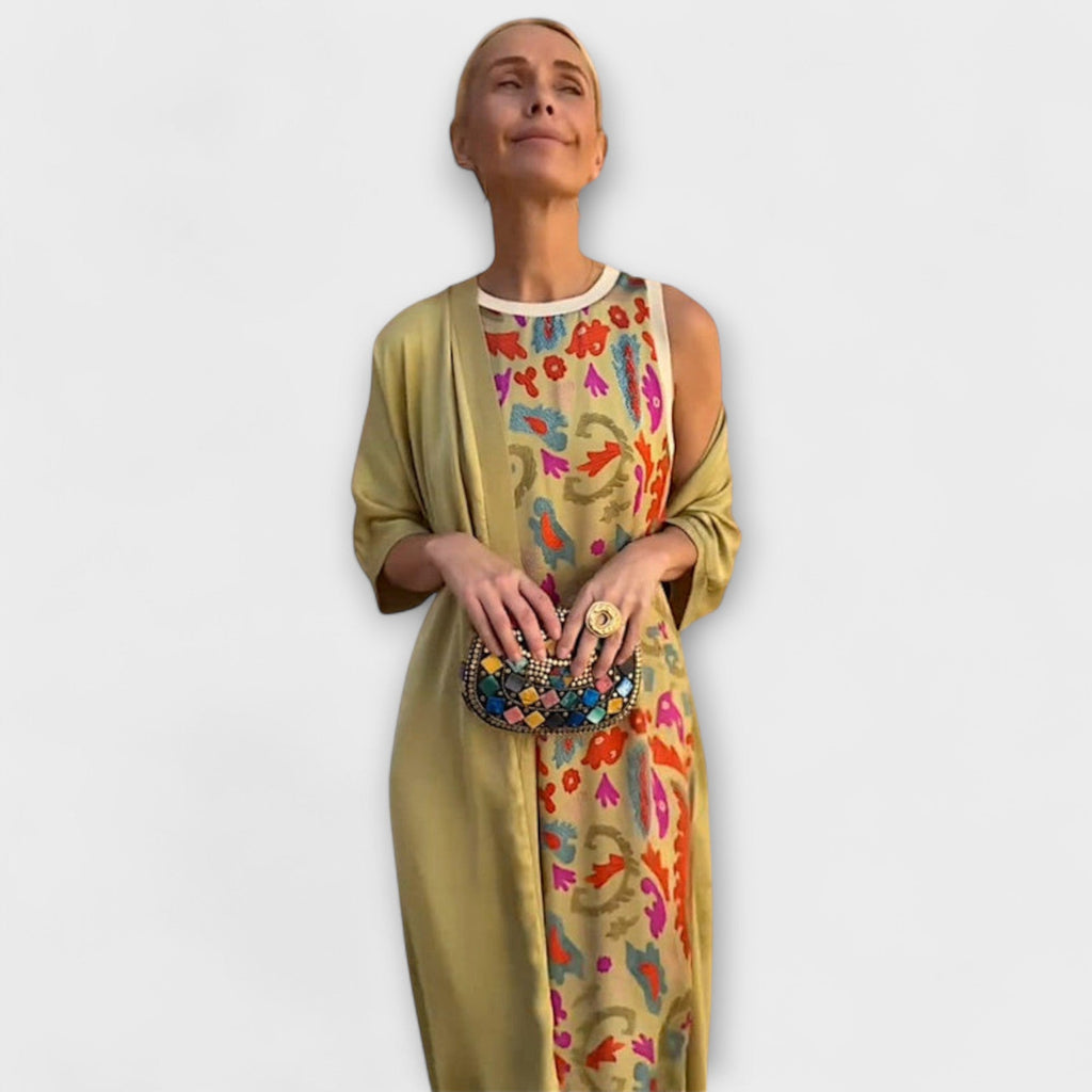 Julia – Maxi dress with matching jacket