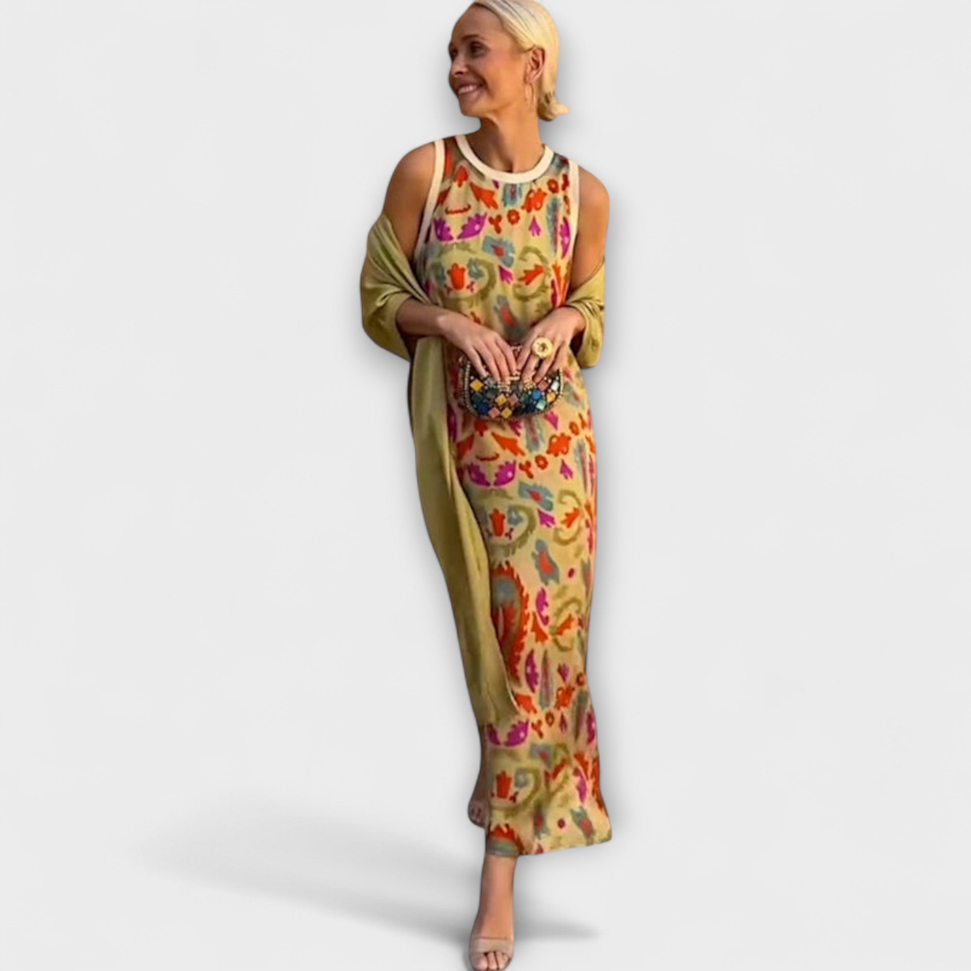 Julia – Maxi dress with matching jacket