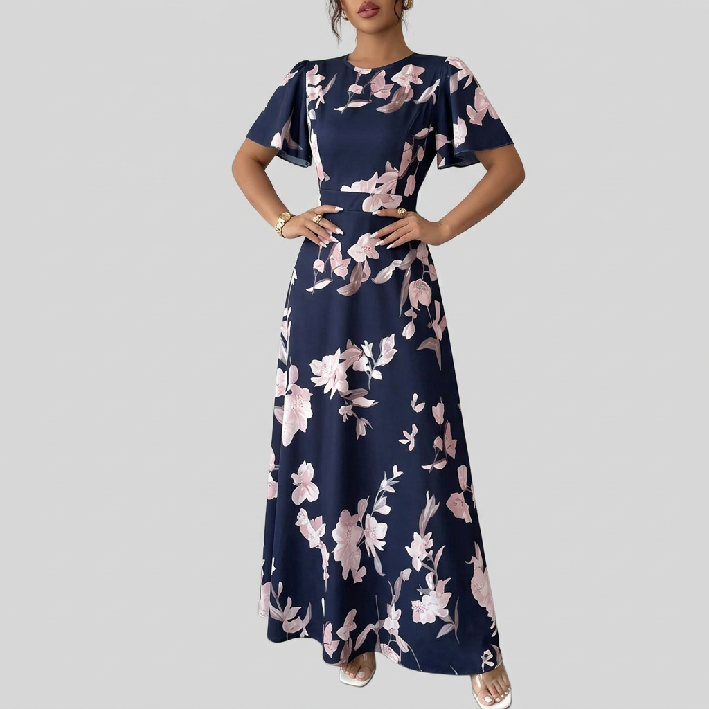 Cristina – Floral Maxi Dress