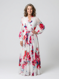 Lillian | Floral Long Sleeve Maxi Dress