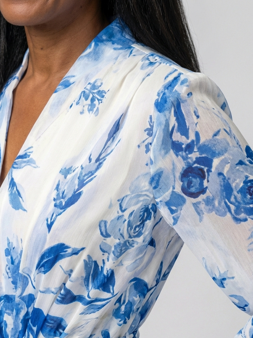 Lillian | Floral Long Sleeve Maxi Dress