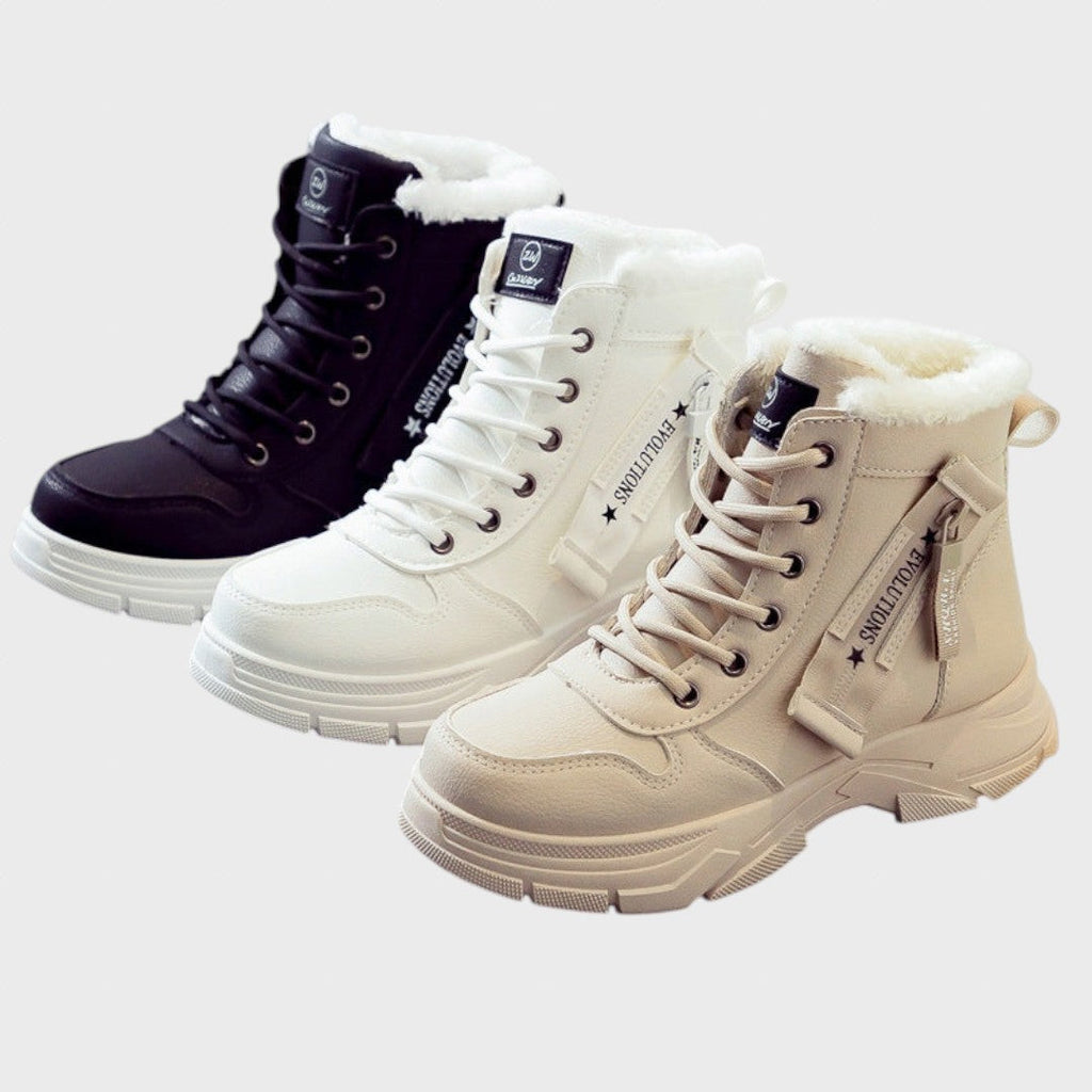 Medeinė | Women's Thermal Snow Boots with Zipper