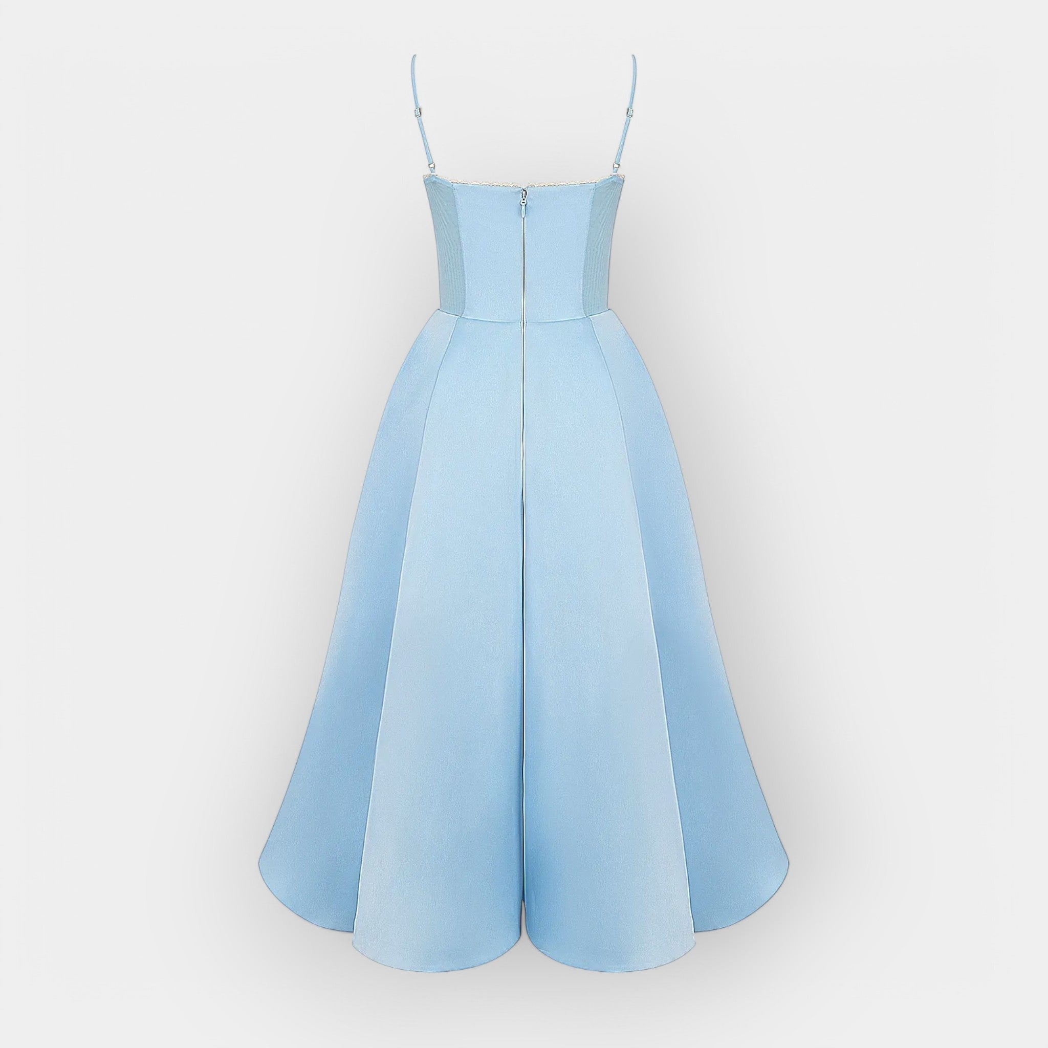 Stylish Midi Dress with Elegant Line