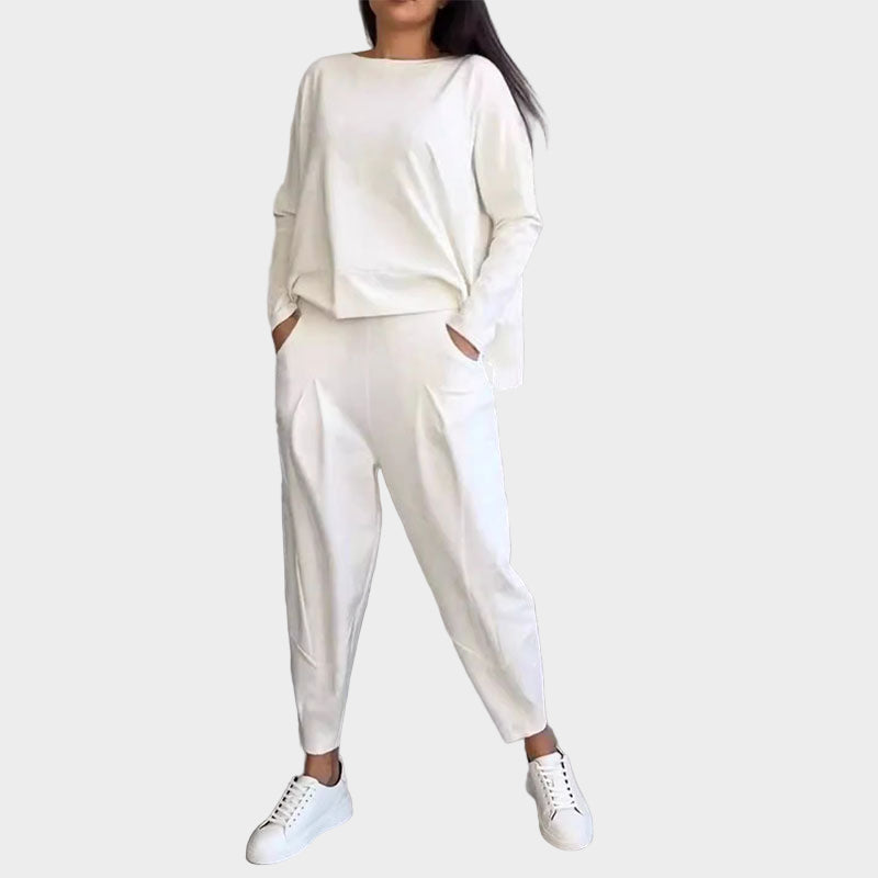 T-Shirt and Panty Set with Easy Elegance