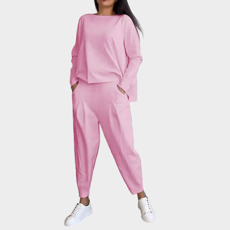 T-Shirt and Panty Set with Easy Elegance