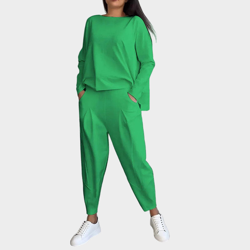 T-Shirt and Panty Set with Easy Elegance
