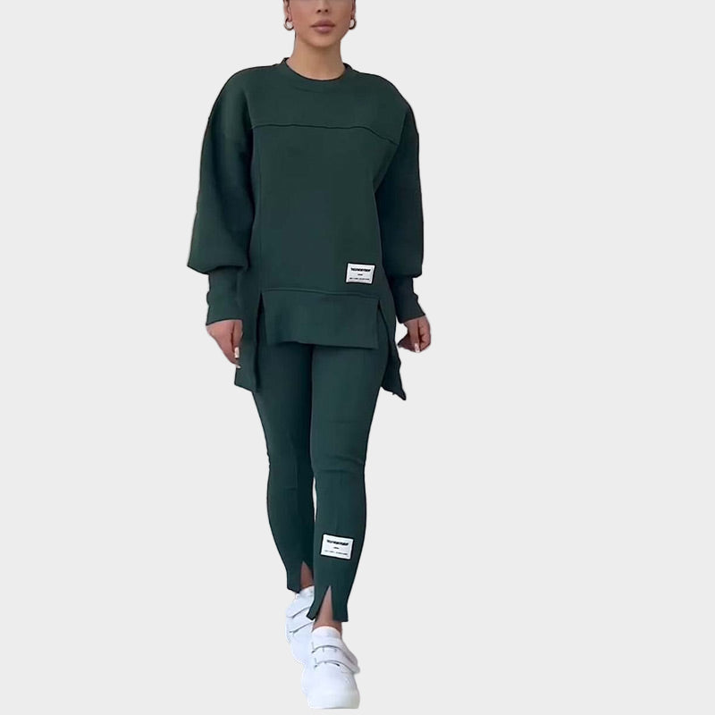 Women's Sports Set with Leggings and Modern Comfort