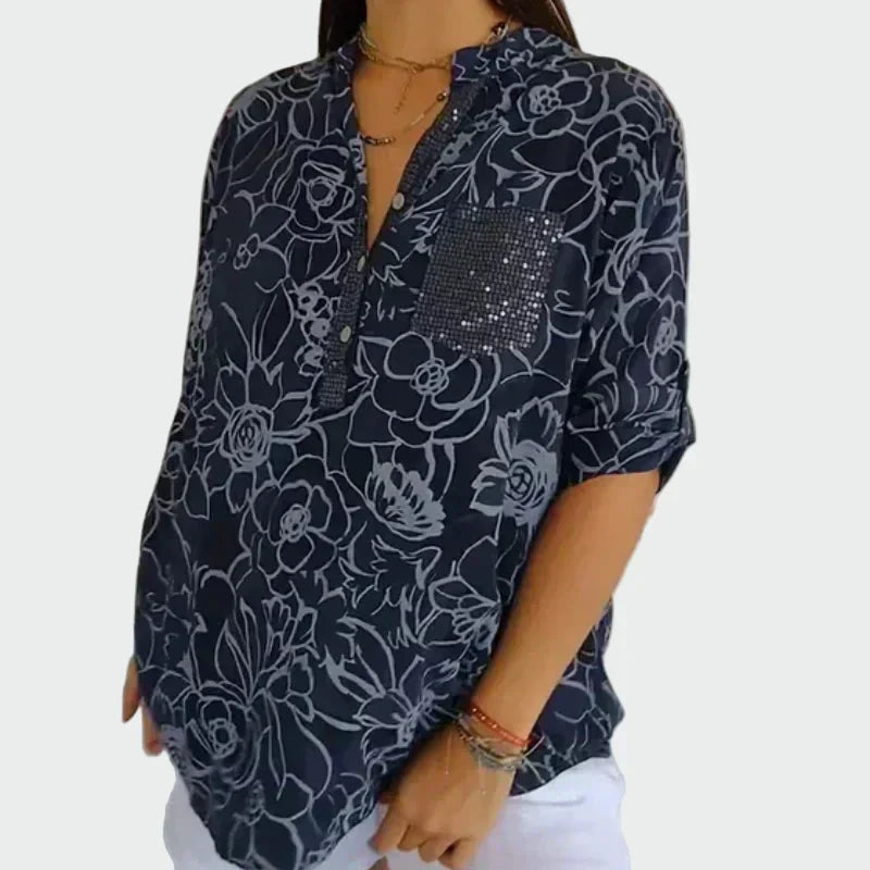 Flower Pattern Shirt