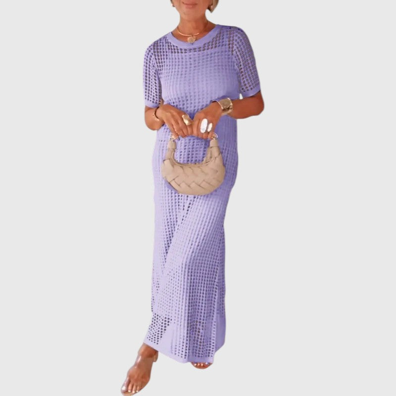 Rute - Long Dress with Cutouts
