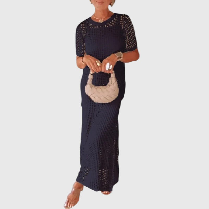Rute - Long Dress with Cutouts